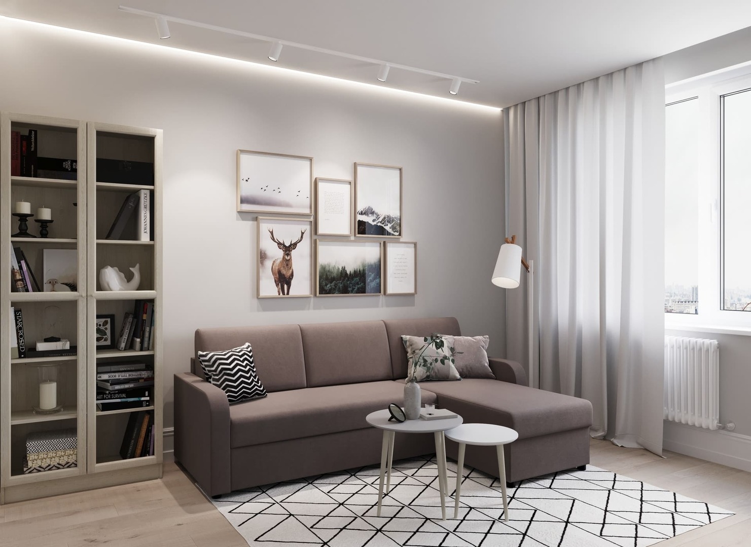 Угловой диван MOON Family 004 поможет
                        эффективно использовать пространство в углу гостиной.